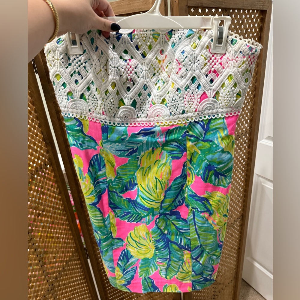 Lilly Pulitzer Brynn dress in Pink Sunset Local Flavor